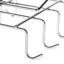Kitchen Stainless Steel Rack Hanging Tea Coffee Cup Mug Holder Organizer Storage