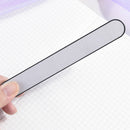 Professional Nail File Double Sided Stainless Steel Nail Sanding Polishing ToME