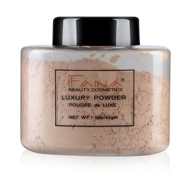 Fana Luxury Powder Face Banana Loose Powder for Women Girl Makeup Long Last X1H6