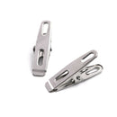 20Pcs Stainless Steel Clothes Pegs Hanging Pins Clips Laundry Metal Clamps LJ