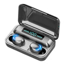 4pcs Wireless F9 Bluetooth Earphone  5.0 LED Display Waterproof Earbud Stereo