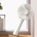 2x Handheld Fan Face Desk Fan Powerful Personal Rechargeable Fan for Travel
