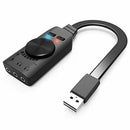 Audio Usb Interface Virtual 7.1 Channel Audio Usb adapter Sound Card Adapte O8V1