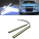 12pcs Blue Car LED Strip Turn Signal Switchback Indicator Daytime Running QSC