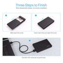 1X(Orico 2.5 Inch Hdd Case Sata To Usb 3.0 Hdd Case Ssd Adapter For Samsung