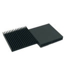 1pcs 60*60*10mm Black Aluminum Radiator Motherboard Chip Heatsink BX
