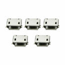 50Pcs Micro B Type B Female 5Pin SMT Socket Jack Connector Port .Bo K6C1 Gi J3V6
