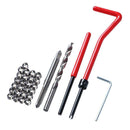 30pcs Thread Repair Insert Kit Wire Thread Inserts Automobile Tool (M5x0.8) A