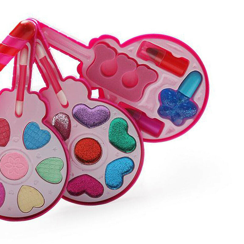 Kids Make Up Kit Pretend Play Make Up Case Cosmetic Set For Kids Girl Style4
