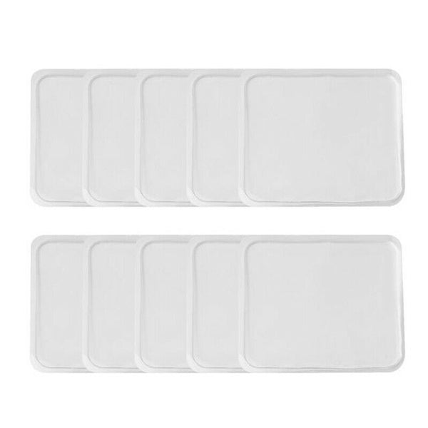 10Pcs/Set Super Sticky Silica Gel Gripping Pads Non-Slip Recycled Reusable  O8R7