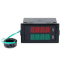 AC digital ammeter voltmeter (dual digital liquid crystal panel amplifier /