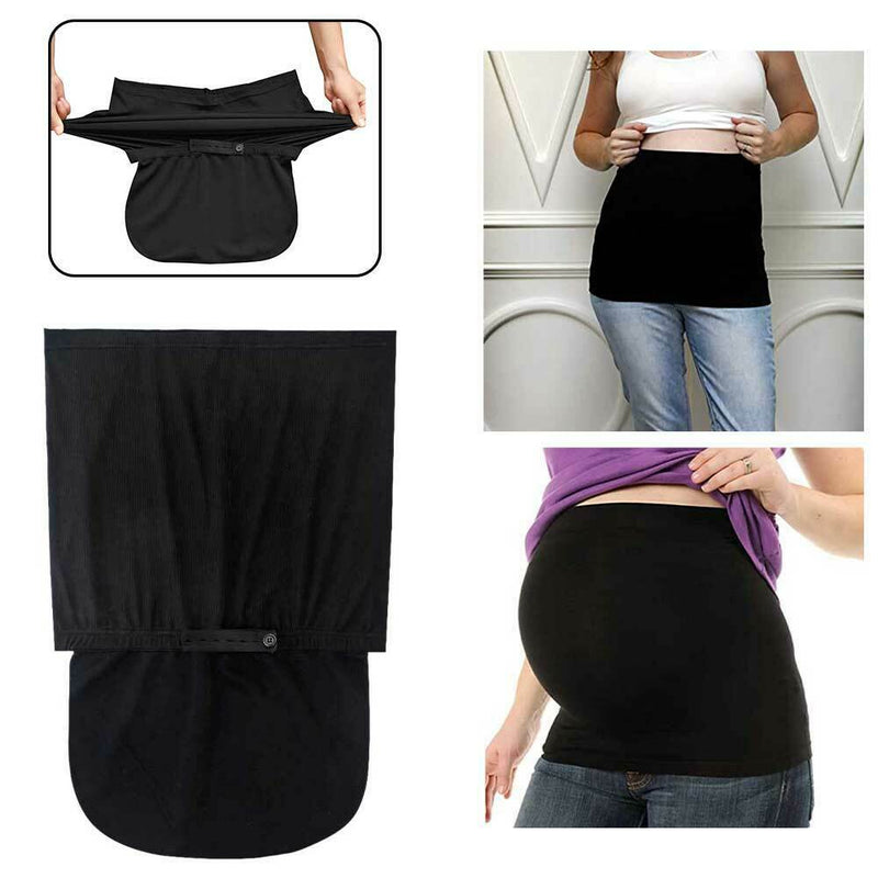 Corset With Pants Extenders Elastic For Pregnancy Breathable Seamless Belly Band