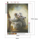 5D DIY Full Drill Diamond Painting Cute Koala Cross Stitch Decor (LG055)