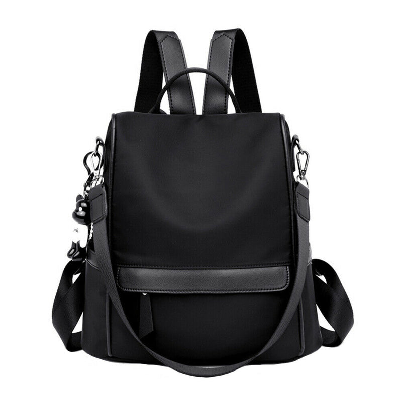 Waterproof Women Backpack Capacity Oxford Cloth Storage Anti Theft Solid
