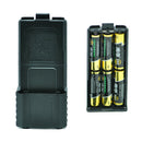 For Baofeng UV-5R 6xAA Battery Case Walkie Talkie Battery Shell for Portabl