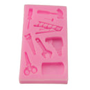 Silicone DIY Novelty Electrician Hardware Tools Fondant Cake Molds Cupcake
