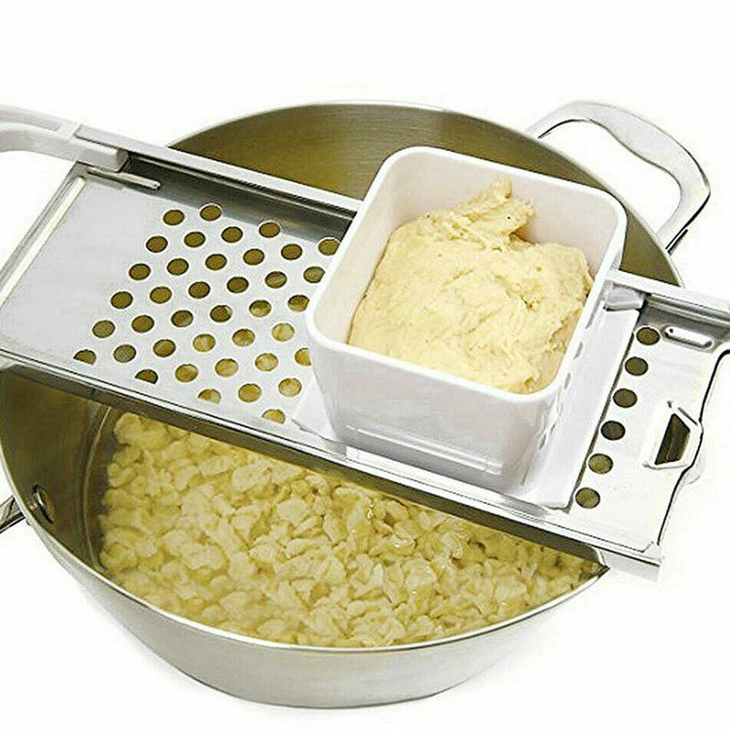 1 x Kitchen Manual Noodle Graters Spaetzle Maker Pasta Machine Stainless Blade