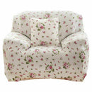 Elastic Stretch Sofa Covers For Single Couch-Continental pink, 90--140cm