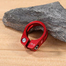 1pc MTB Cycling Seat Tube Clip Bike Release Seatpost Clamp (28.6mm Red)