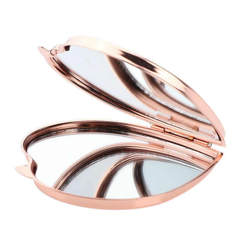Travel Makeup Mirrors - Compact, Portable, Folding, Super-thin, Durable, Double