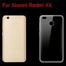 Premium Silicone Protective Case Cover+Anti-Scratch Tempered Film For Redmi 4X