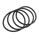 5 Pcs 70 x 3.5 x 63 mm Flexible Black Rubber O Ring Oil Seal Gaskets U8K5
