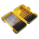 15pcs/set High  Steel Drill Titanium-plated Twist Drill Bit 1.5mm -10mm