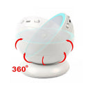 Rechargeable USB LED Motion Sensor Night Light 360 Rotating Toilet WC Kitch