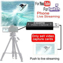 USB 1080P HD HDMI video capture card game/video live NEW tool black E2K6
