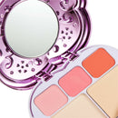 Multi Color Facial Concealer Powder Cheek Blush Eyeshadow Makeup Palette Set