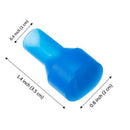 4x Blue Replacement Silicone Bite Valves for Hydration Pack Water Bladder