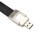 USB 2.0 Bracelet Leather Memory Stick Flash Pen Drive Storage U Disk Gift,