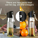 2-In-1 Oil Spray Bottle, Olive Oil Dispenser Kitchen Oil Sprayer For Cookin Z3T4