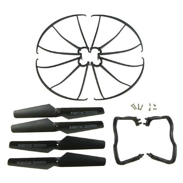 For Syma X5 X5C X5C-1 Landing Skid+Blade Propeller+Propeller Protectors Spa U5A1