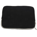 Zipper portable handbag For 13" Laptop Black   J8S9