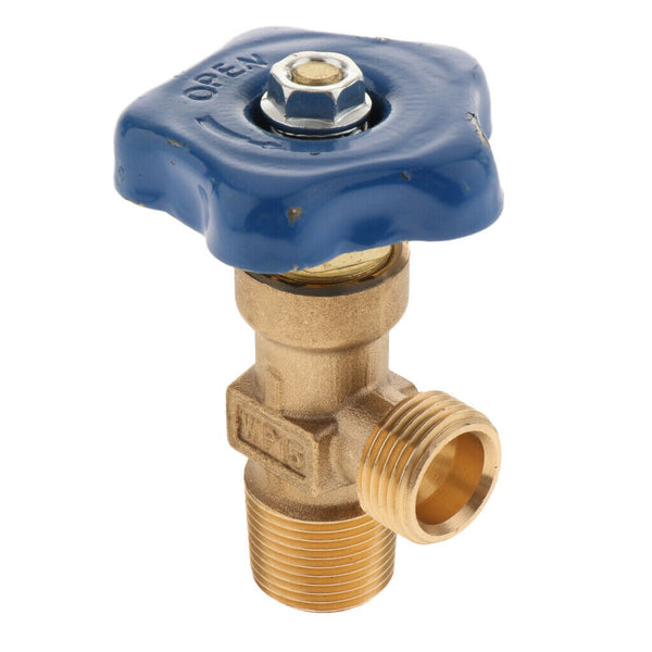 Argon Cylinder Valve Ready to Use with All Inert Gases Blue + Golden Color