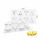 Pastry Molds Dessert Cake Decorating Chocolate Cookies Mousse 8-Cavity Mould
