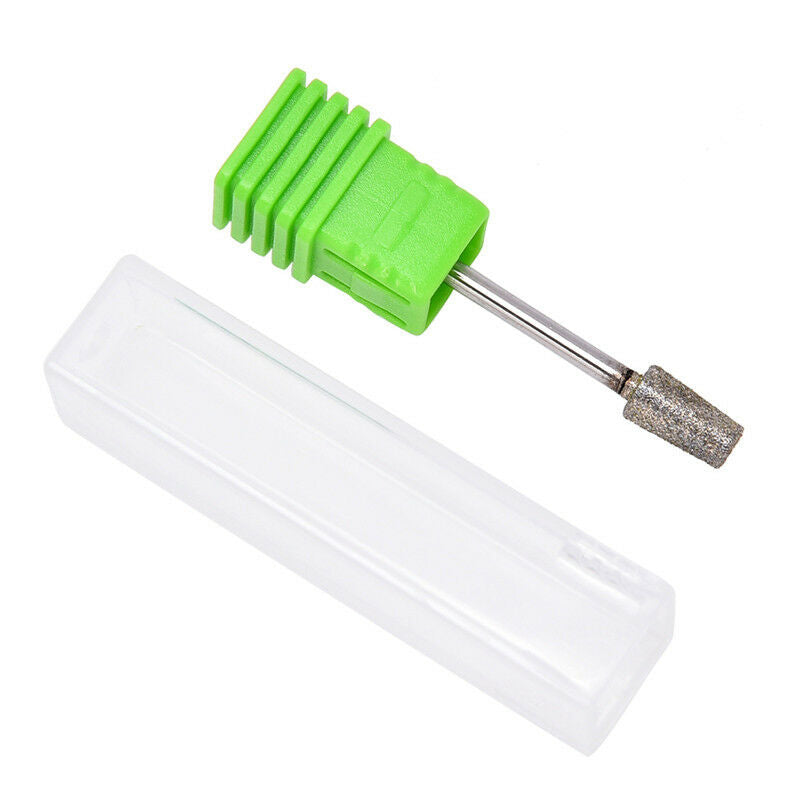 Round diamond nail drill bit rotary burr bits manicure drill accessory nail Cy