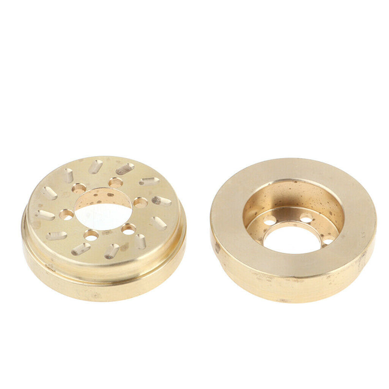 2Pcs Brass Internal Wheel Weights for 1/10 RC 1.9inch/2.2inch Beadlock Wheel