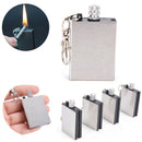 Fire Starter Capsule Flint Keychain Key ring Lighter Match NO Fuel Camp Tool MO