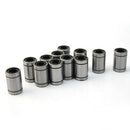 10PCS Hot LM8UU 0.8cm 8mm Linear Motion Ball Bearing Bushing Bush JRBX