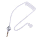Anti-Radiation Headphones Air Tube Mono Stereo Headset Monaural 3.5mm Headp E4K8