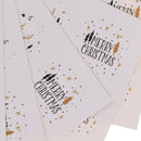 60Pcs Merry Christmas Golden Bear Deer Packaging Sealing Label Kraft StickerB3C