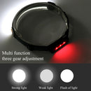 170 Lumens LED Headlamp Adjustable Brightness USB Rechargeable Night Lighting