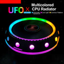 RGB LED CPU Cooler Fan Radiator for Intel LGA775 1150/1151/1155/1156/1366