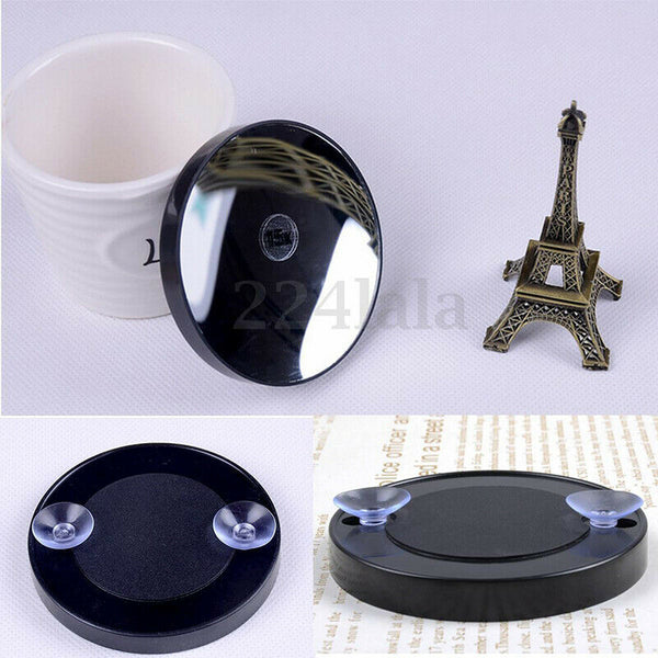10x Magnifying Lighted Portable Elegant Travel Magnifying Makeup Mirror ZAW