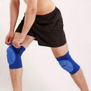 Protector Sponge Knee Pads Blue Adjustable Basketball Volleyball Support Sp G4I3