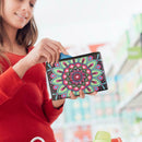 DIY Mandala Special Shaped Diamond Painting Zipper Wallet Wristlet Clutch
