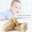 2pcs Winter Warm Newborn Gloves Baby Fleece Thicken Anti-Grab Hand Mittens