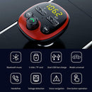 Car MP3 Player Bluetooth Fast Charger LED Screen Dual USB Cigarette Lighter